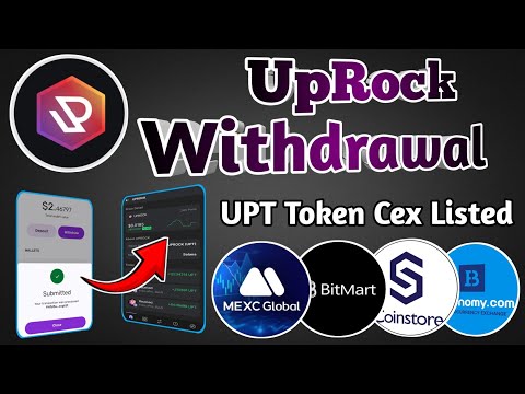 🚀 UpRock Live Withdrawal/UPT Token Withdrawal/UpRock withdrawal in Solana Phantom Wallet Process