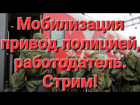 Мобилизация. Реестр воинского учета. Привод. Призывной юрист эфире! #мобилизация, #военкомат