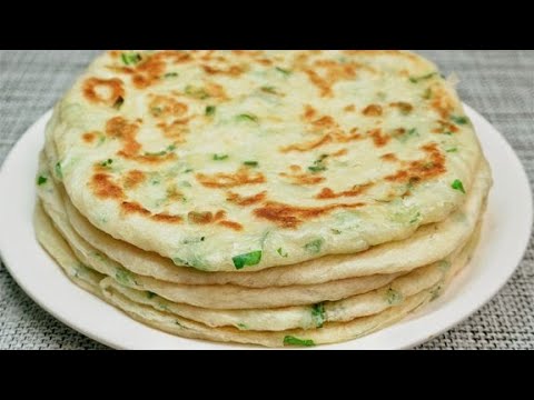 Lazy green onion pancake, 3 minutes to teach you, simple nutrition