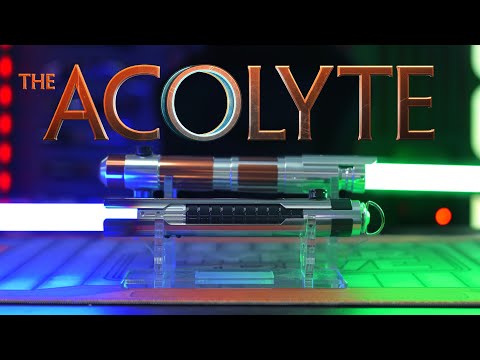 Star Wars The Acolyte Neopixel Lightsabers! Indara and Sol (Vaders Sabers)