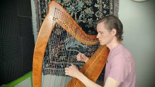 Aquatintes VII | Original Celtic Harp