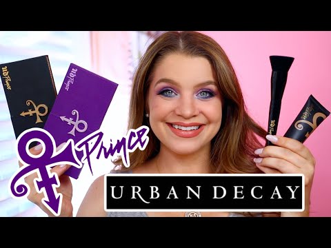 URBAN DECAY X PRINCE FULL COLLECTION REVIEW+SWATCHES & TUTORIAL