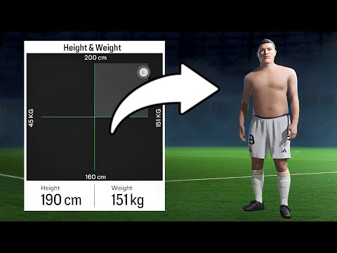 What Happens if you make the Fattest Player Possible in FC 24?