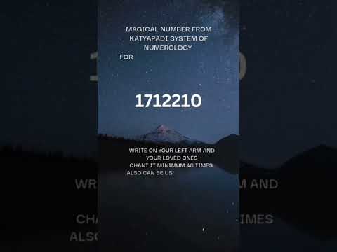 Magical Number for Long Life, Health and Happiness|#viral #numerology #creator