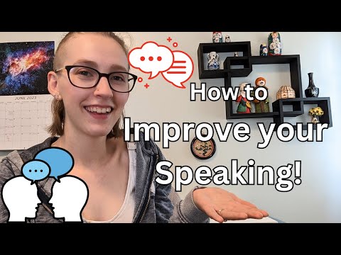 How to Improve Your Speaking