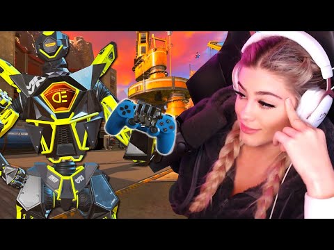 Convincing Lulu luvely to leave MNK and UPGRADE to Controller! (Apex Legends)