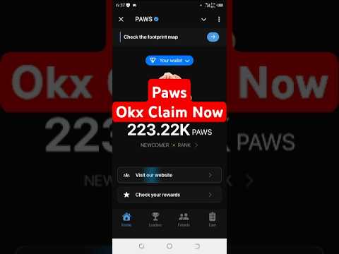 PAWS Airdrop New mandatory Task | PAWS Airdrop Distribution and Withdrawal | Paws News Latest News