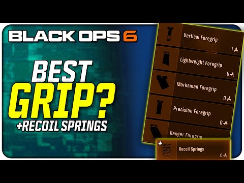 The Best Underbarrel Grip & Are Recoil Springs Worth it? (Black Ops 6)