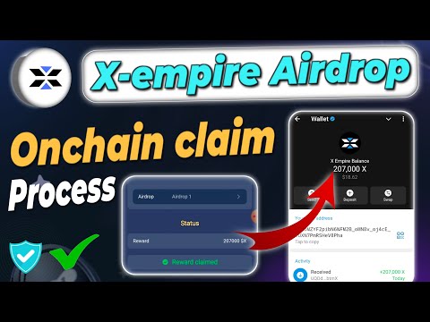 X token Onchain claim | x token Onchain kaise claim kare | x empire airdrop claim in wallet