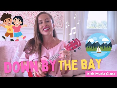 Down By The Bay With Miss Jolie | Nursery Rhymes & Kids Songs