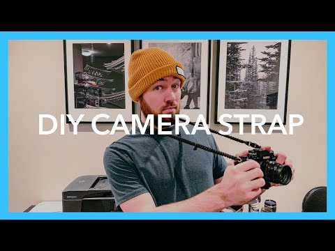 I designed MY OWN camera strap