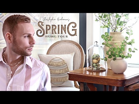 Spring Home Tour - Spring Decorating Ideas - Easter Decorating - Victorian Home Tour - Home Vlog