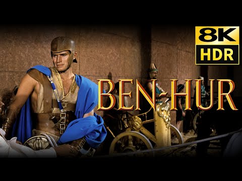 Ben-Hur (1959) • Chariot Race (1/3)  • 8K HDR  & HQ Sound