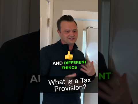 What is a Tax Provision? A Tax Director Explains it! #shorts