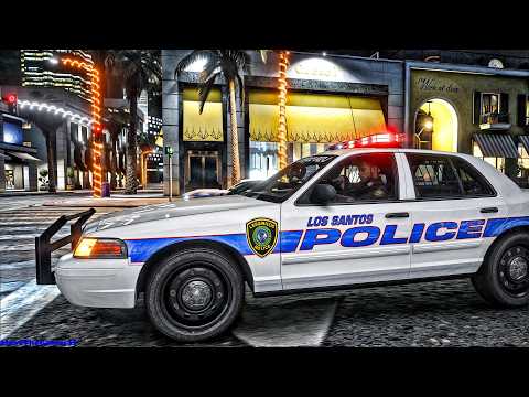 City Patrol|| GTA 5 Mod Lspdfr|| HPD #lspdfr #stevethegamer55