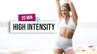 20 MIN KILLER HIIT - LET'S GO 💦 Do this to feel unstoppable, No Equipment, No Excuses Workout