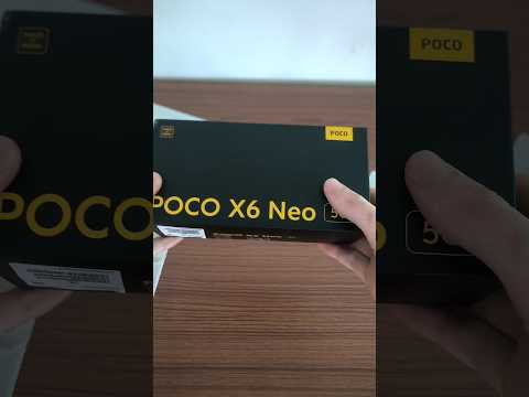 Poco x6 neo 5g ASMR unboxing ⚡ #shorts