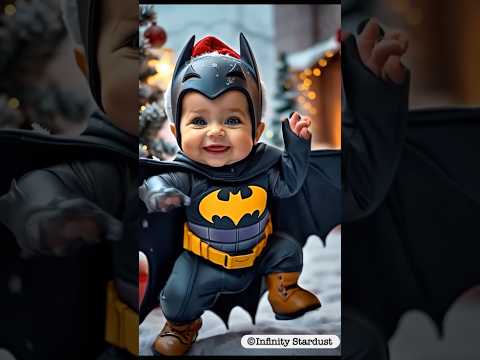 🦇Bat Baby เด็กน้อยแบทแมนน่ารัก#batman,#แบทแมน,#มนุษย์ค้างคาว,#superhero,#ซุปเปอร์ฮีโร่,#shorts,