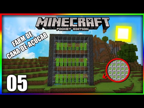 FIZ UMA FARM DE CANA DE AÇÚCAR 100% AUTOMÁTICO! - MINECRAFT SURVIVAL 1.19 #15 ( MINECRAFT BEDROCK )