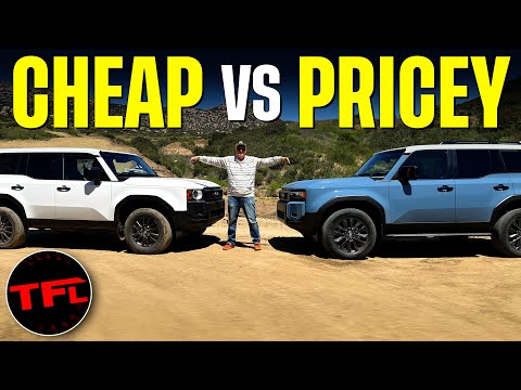 First Dirt: Cheap vs. Expensive Toyota Land Cruiser - Which One Is Actually BETTER Off-Road?