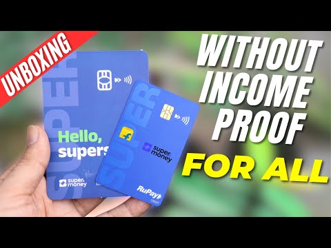 SuperCard Credit Card Unboxing | 100% SABKO MILEGA