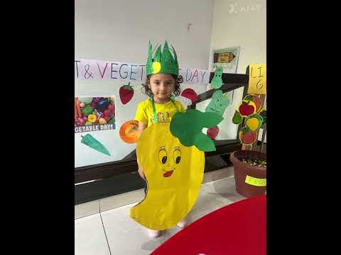 Fruit and vegetable day theme