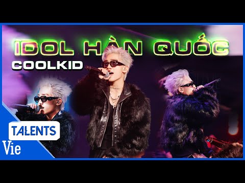 Coolkid hóa thân IDOL HÀN QUỐC, tung skill bùng cháy sân khấu vòng chung kết | Rap Việt Live Stage