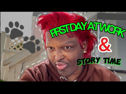 First day at work telling a story time