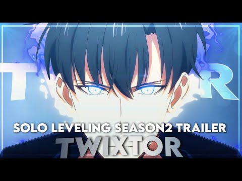 SOLO LEVELING SEASON 2 TWIXTOR CLIPS FOR EDIT 4K