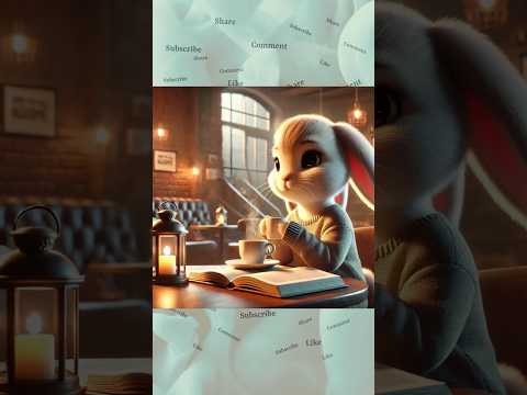 Bunny's Daily Song: Calm Escape Finding Peace in a Noisy World #cute #song #3d