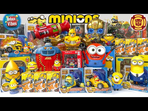 61 Minutes Satisfying with Unboxing DESPICABLE ME 4 Toy 🍌RED MEGA MINIONS💛 RED TRANSFORMER CHAMBER