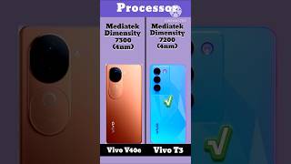 Vivo V40e vs Vivo T3 || Which one is better?? #vivov40e #vivot35g