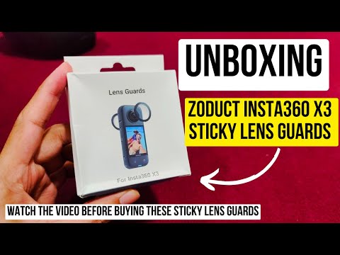 Sticky Lens Guard (Dont By These Insta360 x3 Lens Guards) My Honest Review