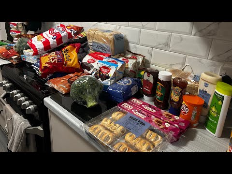 Day 2 of vlogtober | uk grocery shopping vlog | weekly shop uk | haul | large family food haul