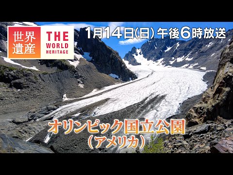 【TBS世界遺産】超過酷！オリンピックの氷河へ～オリンピック国立公園（アメリカ）【1月14日午後6時放送】