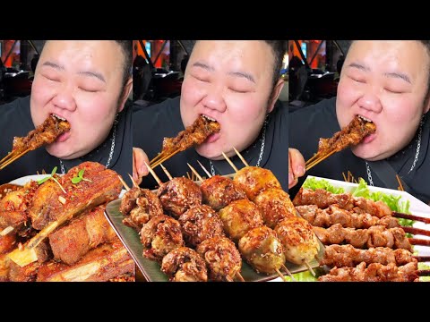 [Big Stomach King Challenge] Challenge Spend 500 yuan to Eat Chongqing Hot Barbecue! 20 bunches of