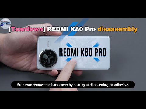 [Teardown] Inside the Redmi K80 Pro: Full Disassembly and Component Breakdown