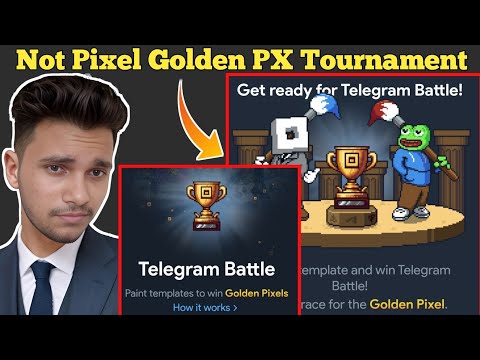 How to participate Not Pixel Tournament | Not Pixel Golden Pixels Competition | Not Golden Pixel