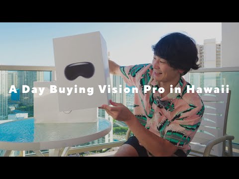 VLOG - Going to Hawaii to buy Vision Pro!