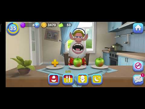 My talking Booba Virtual pet Booba cartoon funny Gameplay booba LeveL 35 + 36