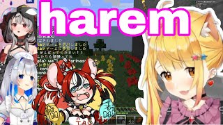 Yozora Mel Accidentally Turned Everyone Into Her Harem | Minecraft [Hololive/Eng Sub]