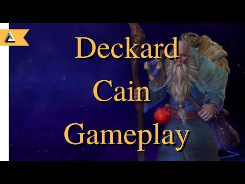 Deckard Cain Gameplay! (PTR with possible build guide)