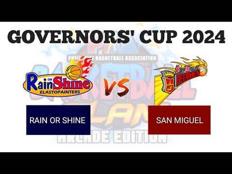 Rain or Shine vs. San Miguel | PBA Basketball Slam: Governors' Cup 2024