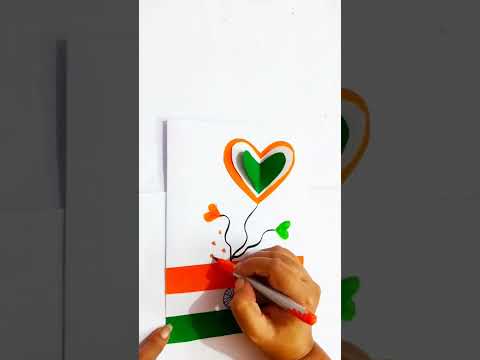 independence day card making.. #independencedaycardmaking #independencedaycard #shortsfeed #shorts