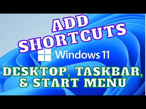 Windows 11 How to put apps on desktop