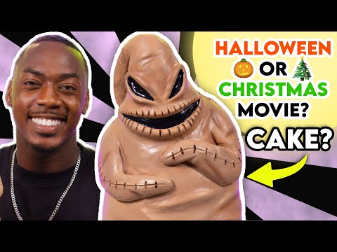 How I Made a Realistic Oogie Boogie Cake from The Nightmare Before Christmas!