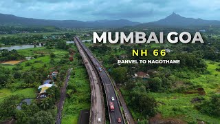 Mumbai Goa Highway NH 66 | Latest Progress | Panvel to Nagothane | Part-1