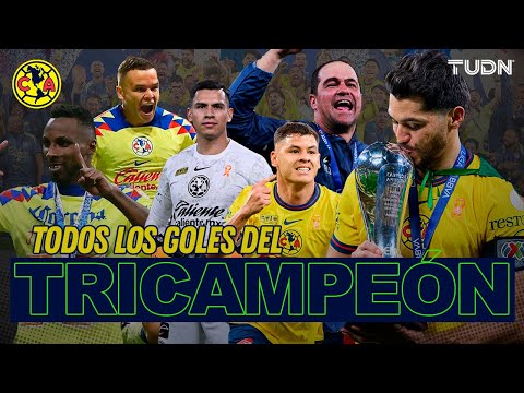 ¡TODOS LOS GOLES! 🦅🏆 GOLAZOS de las TRES FINALES del América | TUDN