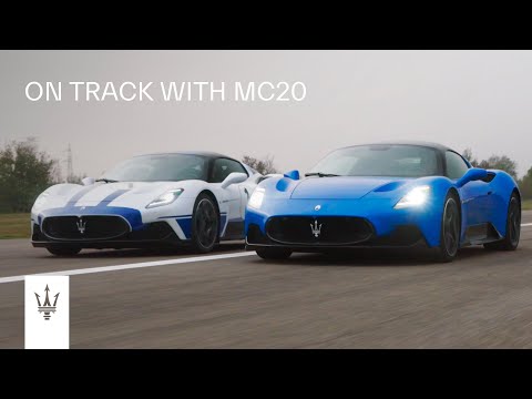 Edoardo Mortara and Maximilian Guenther and the Maserati MC20