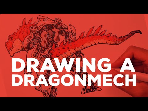 Drawing a DragonMech